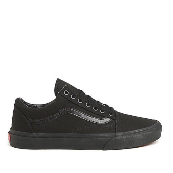 vans old skool mono black white